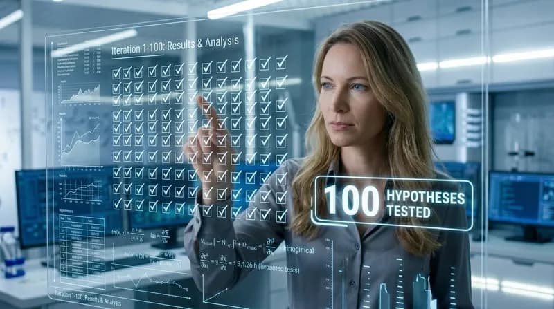 100 hypotheses tested hypotheses tested, winner scaled to $100K MRR in 4 months