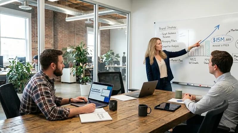 Brand strategy for a $15M ARR startup